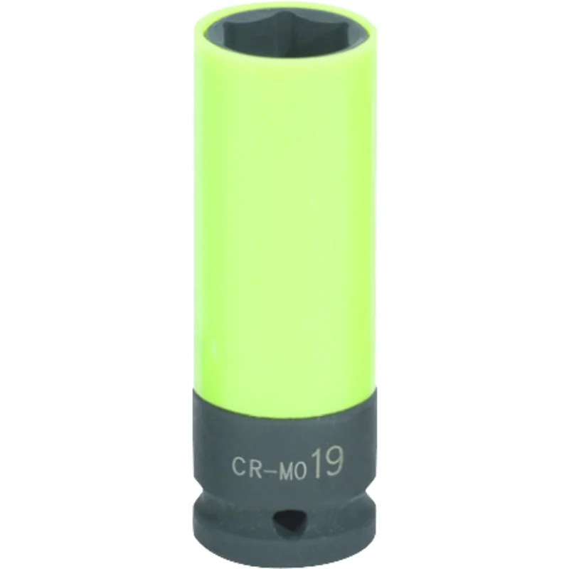 KS Tools - 5151075 - Torque Impact Socket, Deep, 1/2 Inch, 19mm