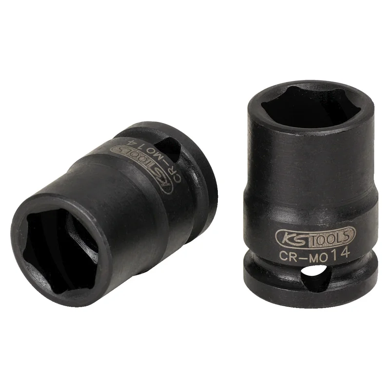 KS Tools - 5151514 - Impact Socket, Short, 3/8 Inch, 14mm