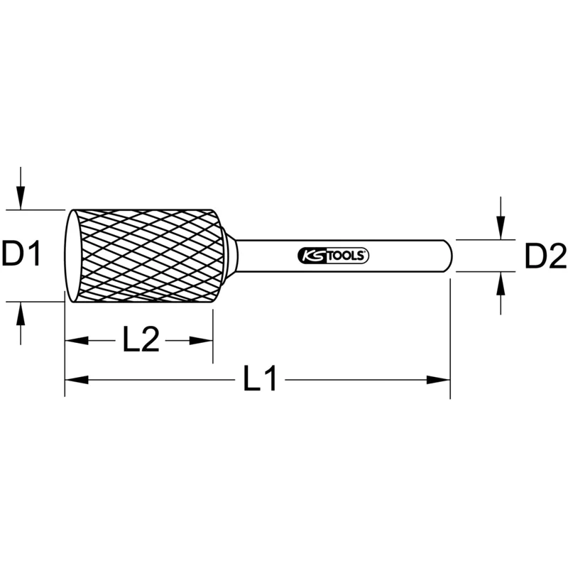 KS Tools - 5153296 - Cylinder Rotary Burr