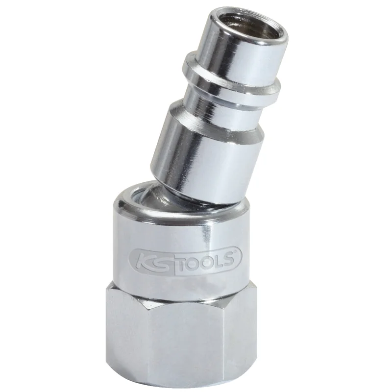 KS Tools - 5153394 - Compression Fitting Nipple, 1/4 Inch, 46mm