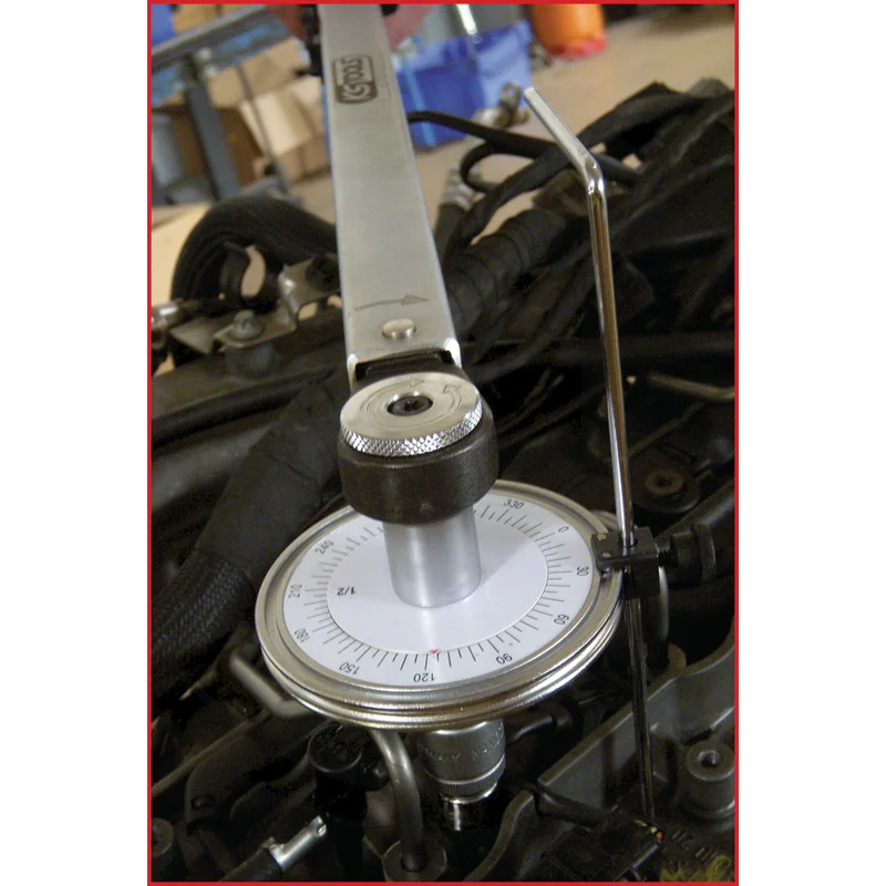 KS Tools - 5161198 - Torque Angle Gauge, 3/4 Inch, Claw