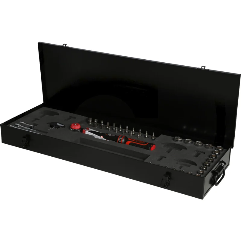 KS Tools - 5161425 - ERGOprec Torque Kit, 44pcs, 3/8 Inch, 5-50Nm