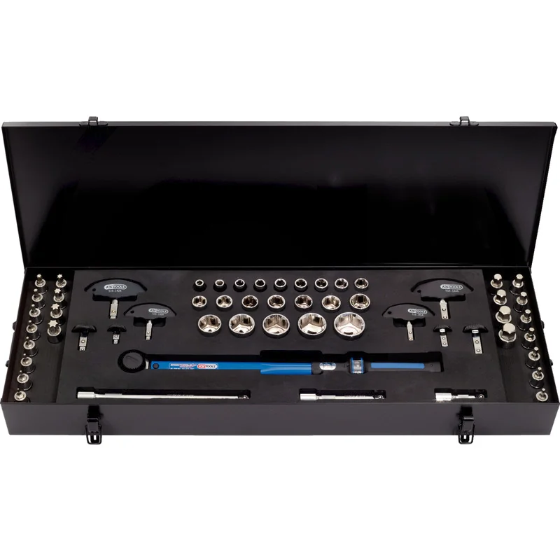 KS Tools - 5161445 - Ergoprec Torque Kit, 52pcs, 1/2 Inch, 20-200Nm