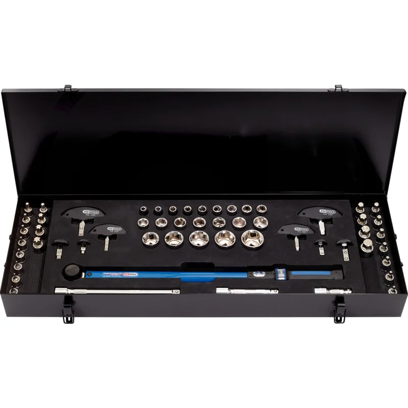 KS Tools - 5161475 - Ergoprec Torque Kit, 52pcs, 1/2 Inch, 60-320Nm