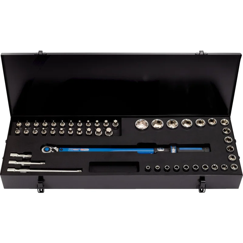 KS Tools - 5161575 - ERGOprec Torque Kit, 48pcs, 1/2 Inch, 60-320Nm