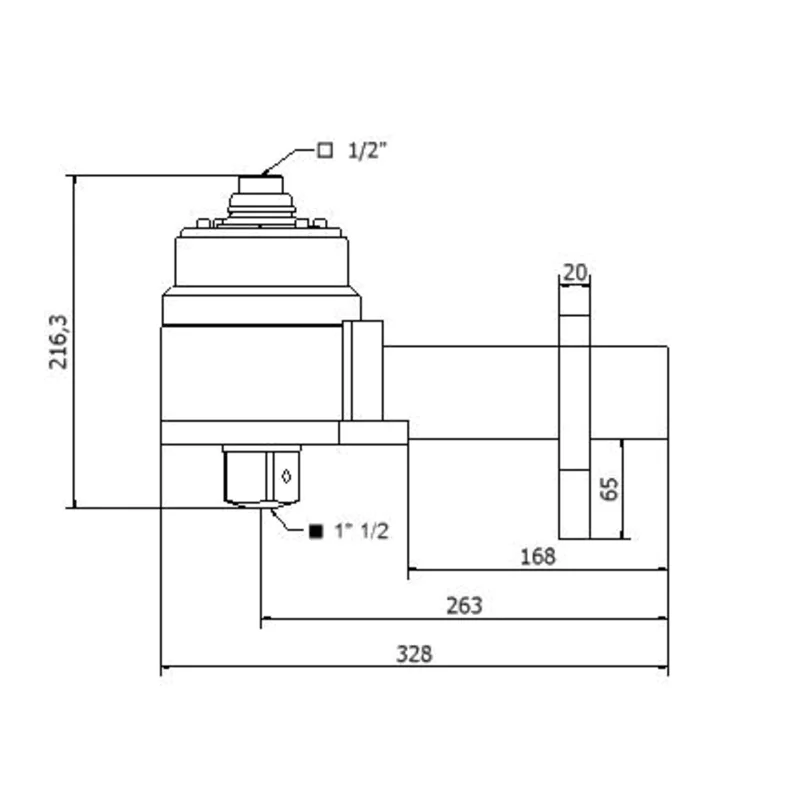 KS Tools - 5163760 - 1/2 Inch Torque Multiplier 26:1, 6000 Nm