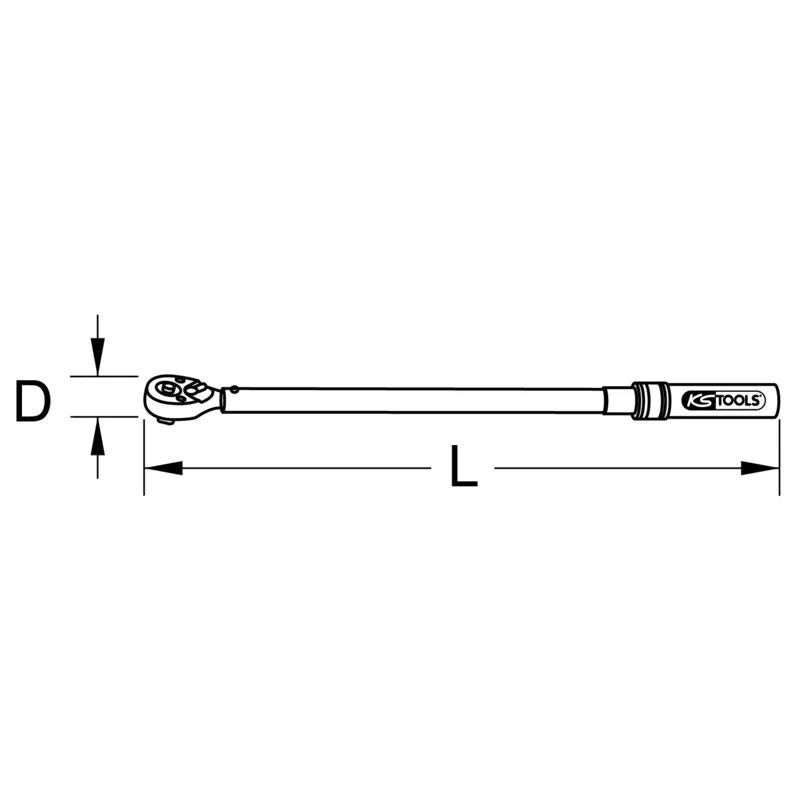 KS Tools - 5165160 - Industrial Torque Spanner