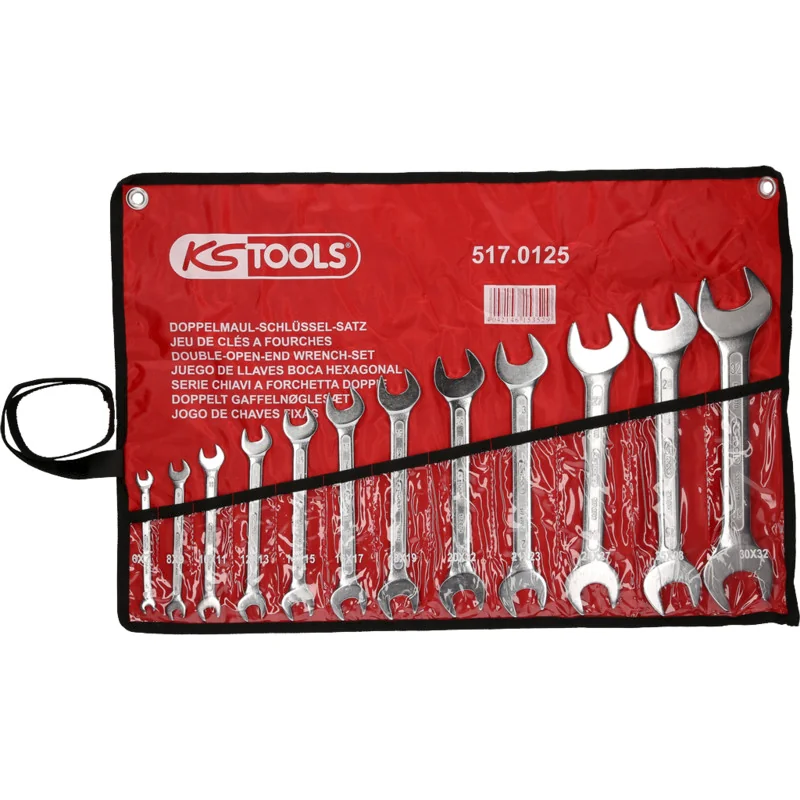 KS Tools - 5170125 - CLASSIC Double Open-Ended Spanner Set