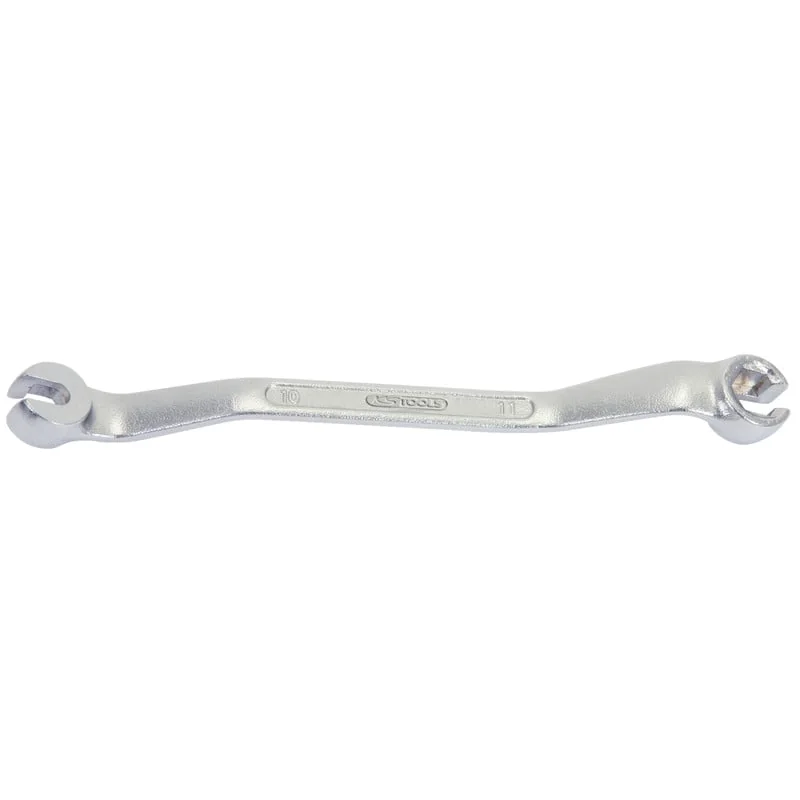 KS Tools - 5170270 - CHROME+ Brake Pipe Spanner, 10x11mm