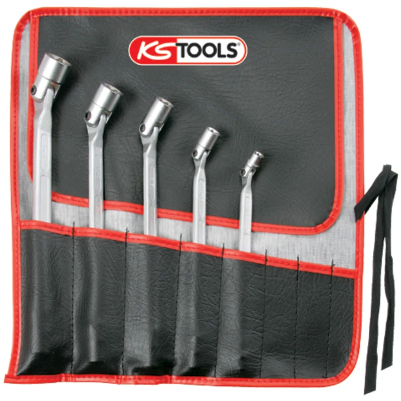 KS Tools - 5170340 - CLASSIC TX-E Double Swivel-Head Spanner Set, 5 Pcs., E6xE8-E22xE24
