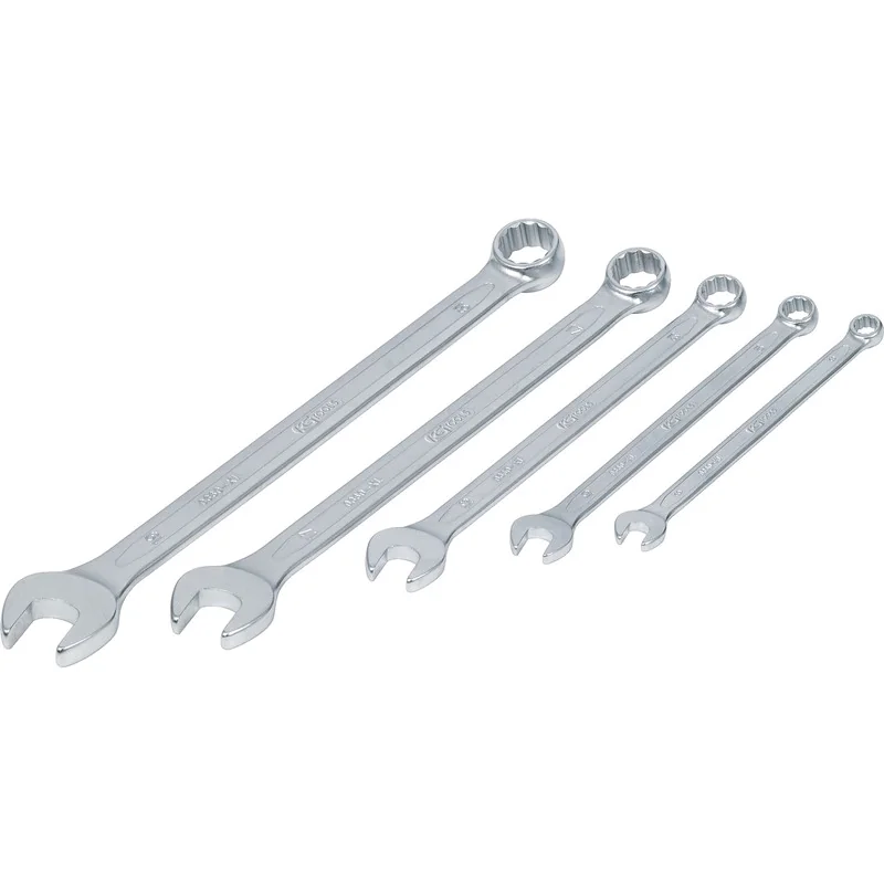 KS Tools - 5171500 - Combination Spanner Set, Extra Long