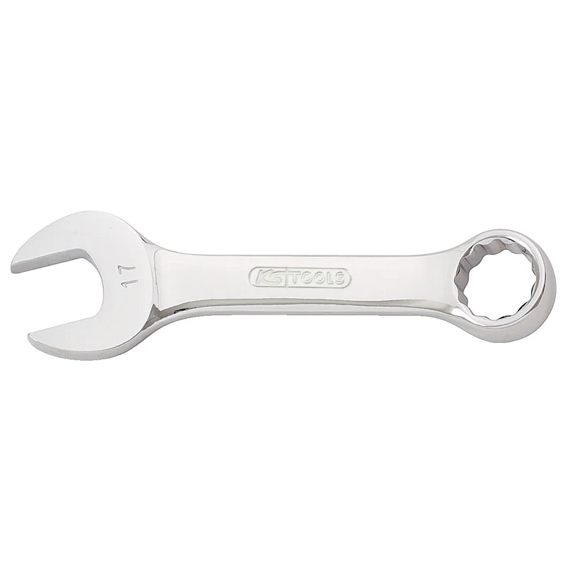 KS Tools - 5180005 - CHROMEplus Short Combination Spanner, 6mm