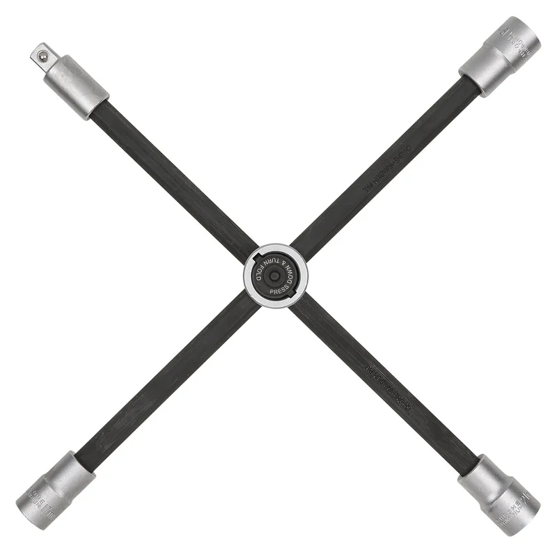KS Tools - 5181154 - Wheel Spanner With Slip Joint For Passenger Cars 1/2 Inch x17x19x22mm