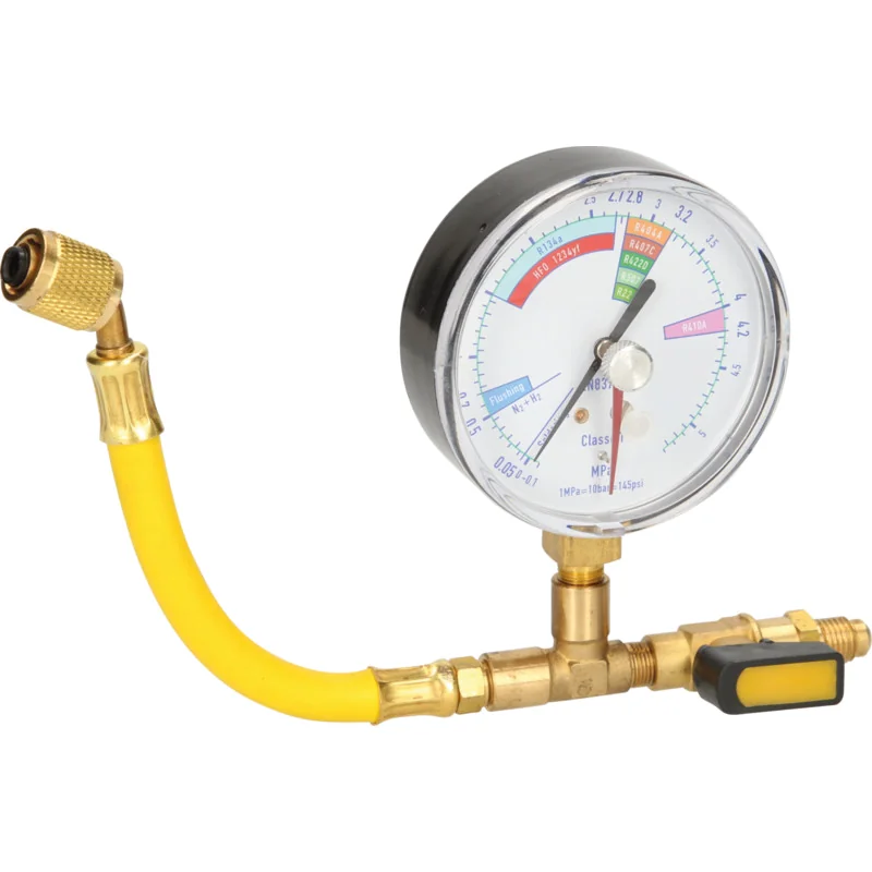 KS Tools - 5501423 - Pressure Gauge With Shut-Off Valve