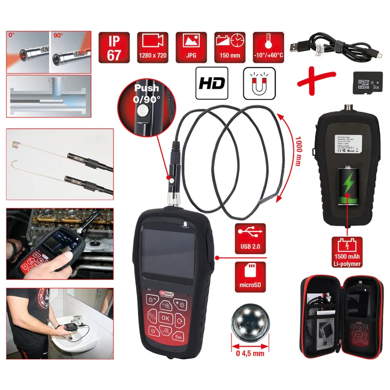 KS Tools - 5507530 - HD Videoscope Set