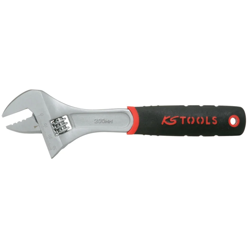 KS Tools - 5770201 - CLASSIC Adjustable Spanner With 2-Component Handle, Adjustable, 23mm