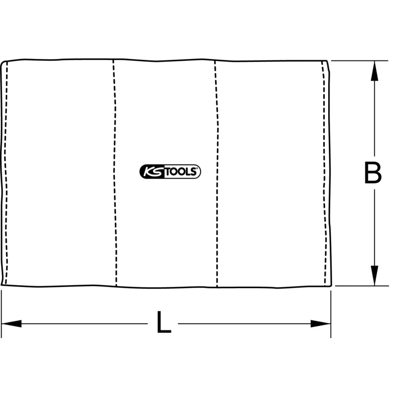 KS Tools - 6103399 - Flame Proof Mat, 1500x2000mm