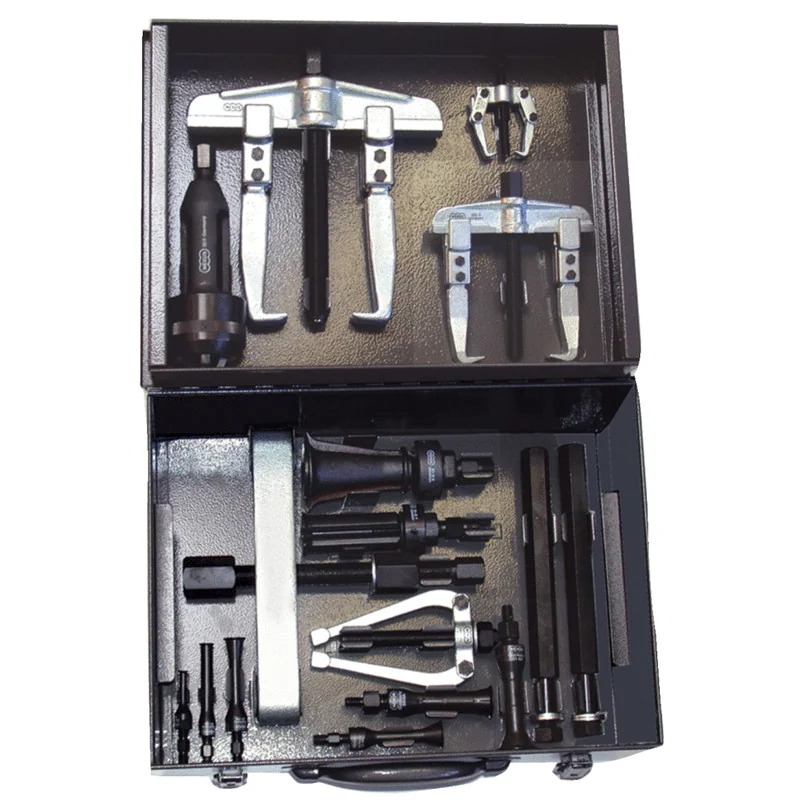 KS Tools - 6600021 - Int+ext. Extractor Set, 14pcs, Diameter 10-115mm