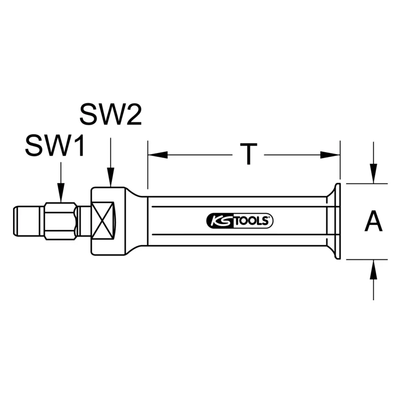 KS Tools - 6600104 - Internal Extractor, 8-10mm
