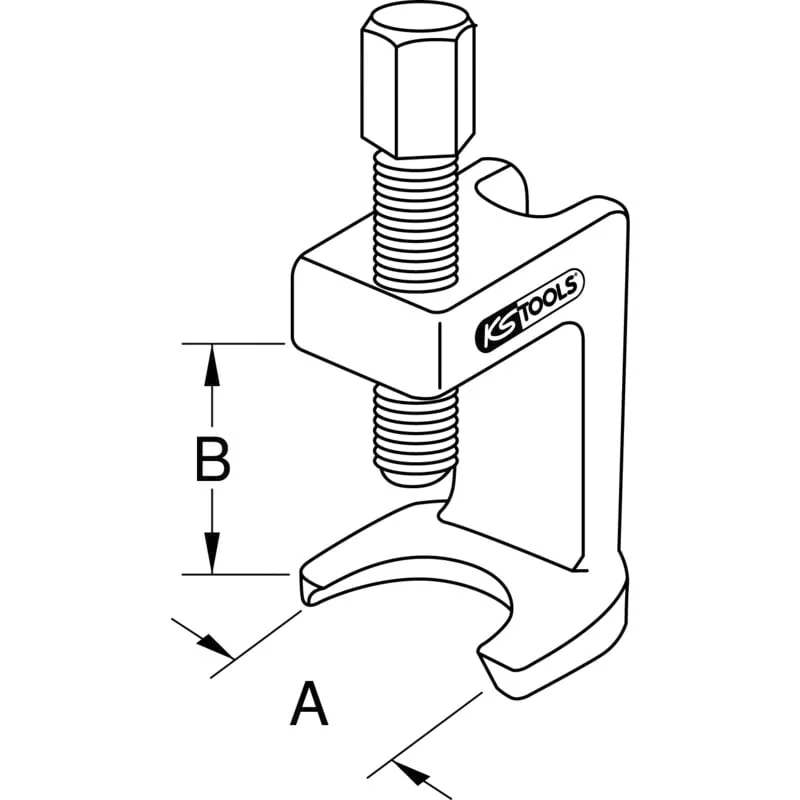 KS Tools - 6700063 - Ball Joint Separator, 34mm