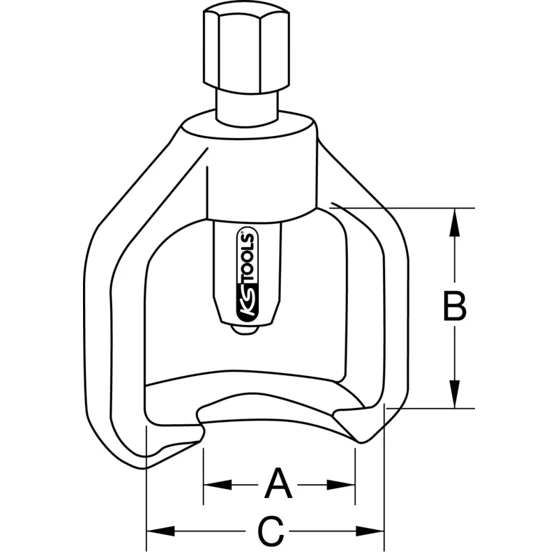 KS Tools - 6700101 - Ball Joint Separator, 18mm