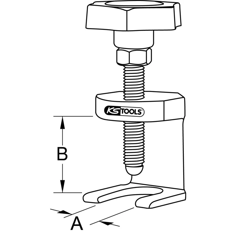 KS Tools - 7001193 - Windscreen Wiper Puller, Type 1, 11mm