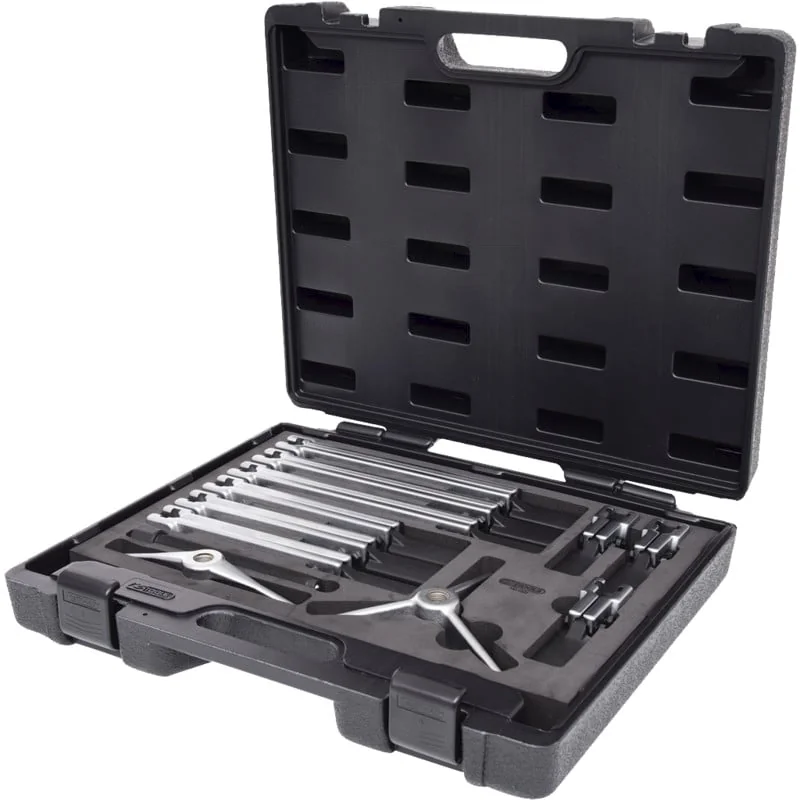 KS Tools - 7001300 - Universal Puller Set, 12 Pcs.