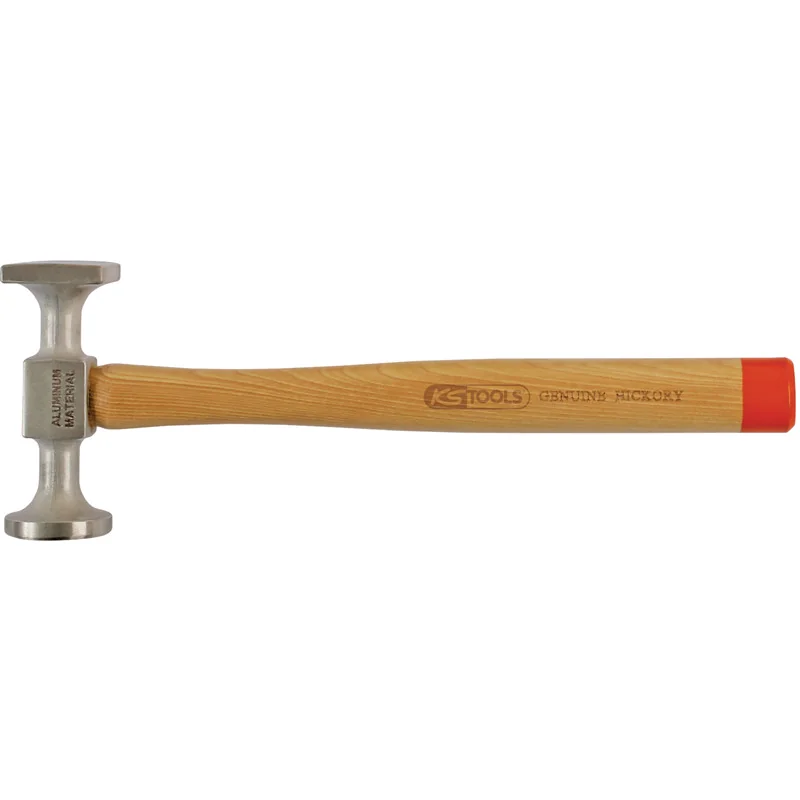 KS Tools - 7001491 - Aluminium Bodywork Standard Hammer Curved Head, Round/Square