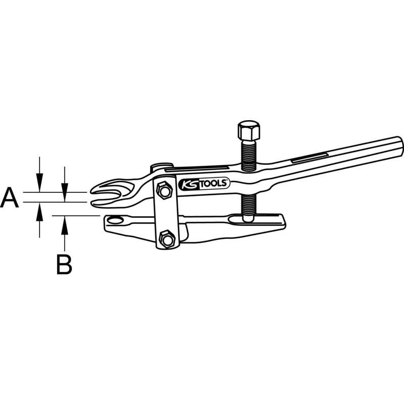 KS Tools - 7005625 - Ball Joint Separator, Extra Strong, 20mm