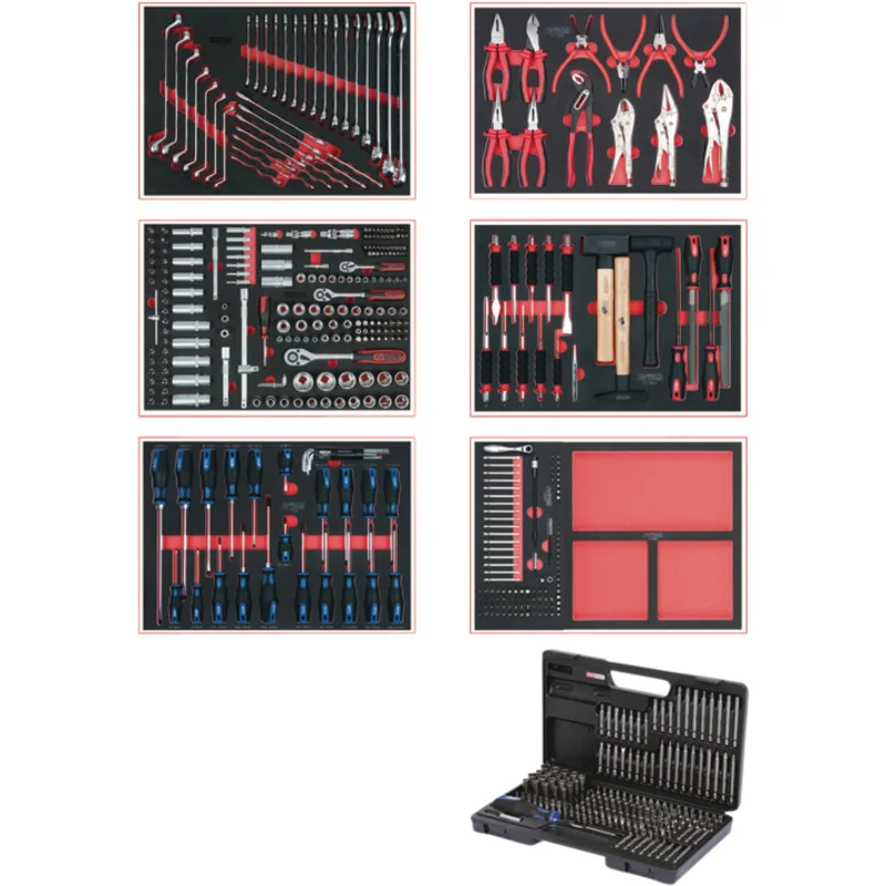 KS Tools - 7130598 - Universal System Insert Set For 6 Drawers