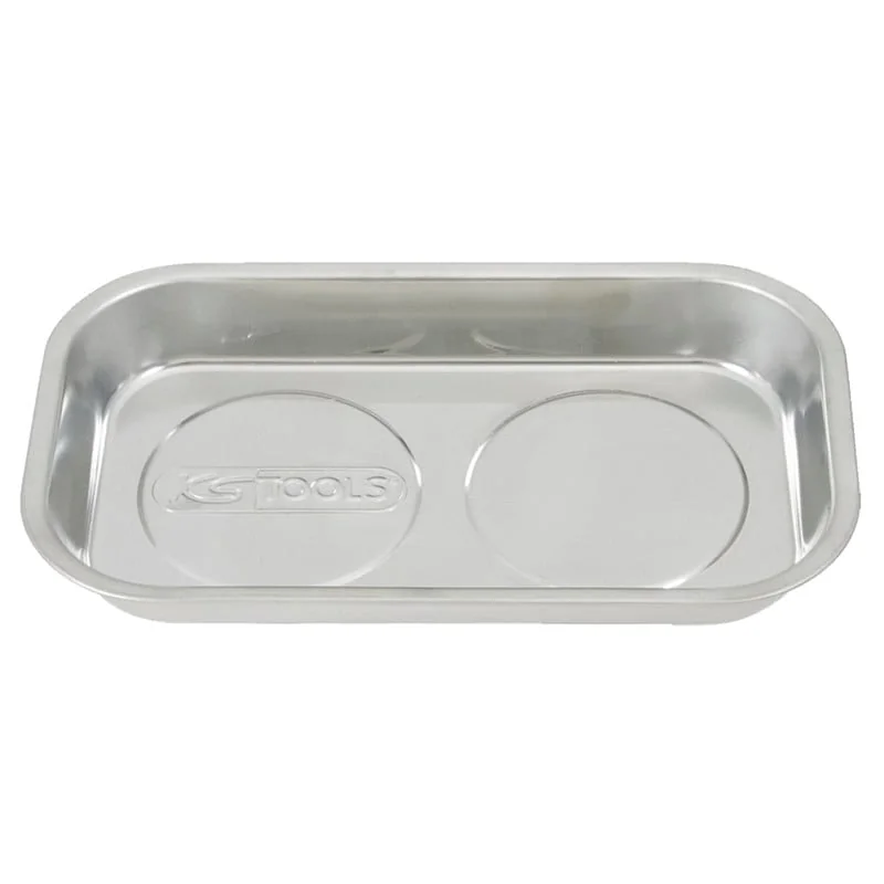 KS Tools - 8000151 - Stainless Steel Magnetic Tray, 140x240 mm