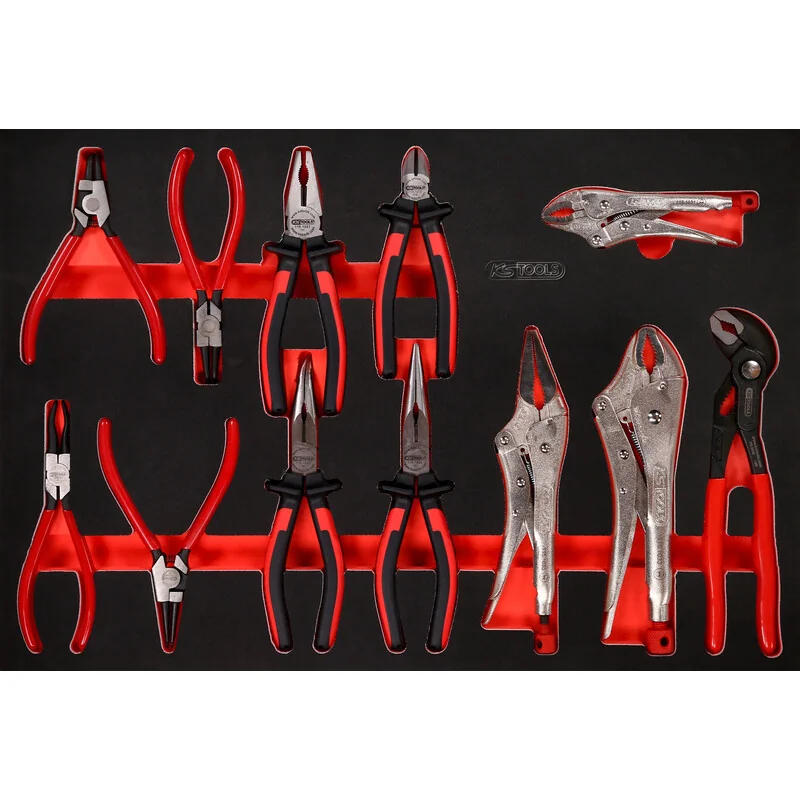 KS Tools - 8110012 - Tool Set Pliers