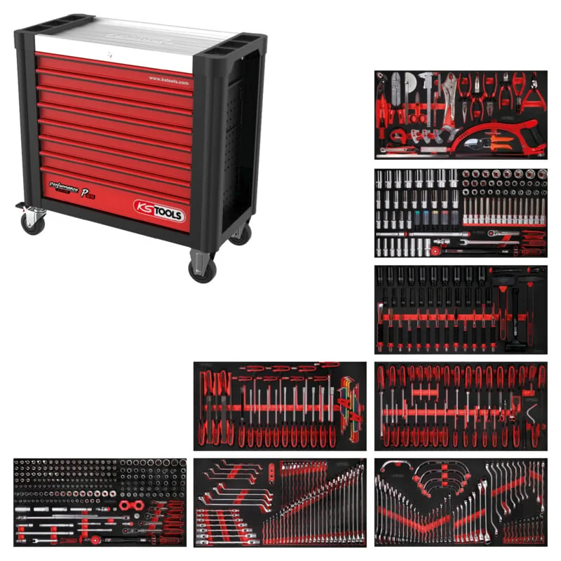 KS Tools - 8258564 - Workshop Trolley P25