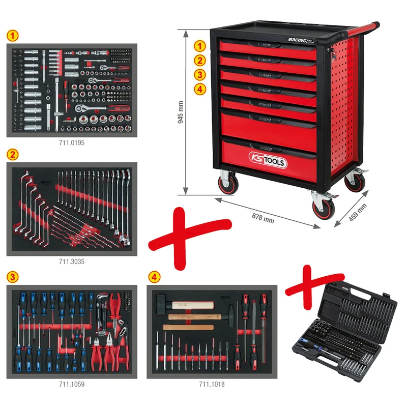 KS Tools - 8267515 - Workshop Trolley