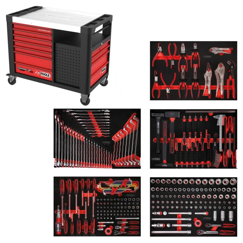 KS Tools - 8355279 - Workshop Trolley Set P35