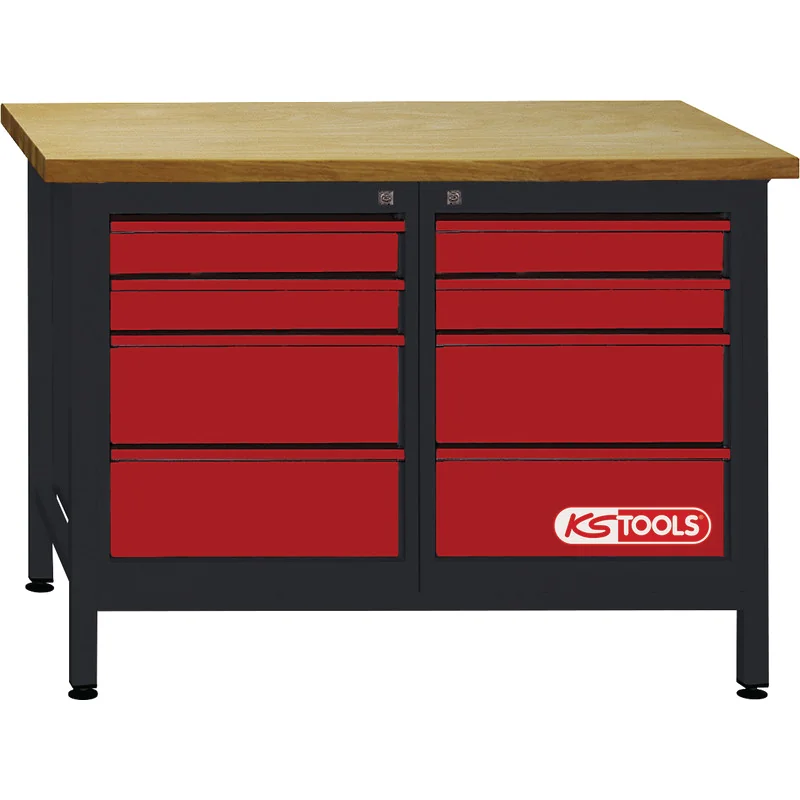 KS Tools - 8650007 - Workbench, 8 Drawers