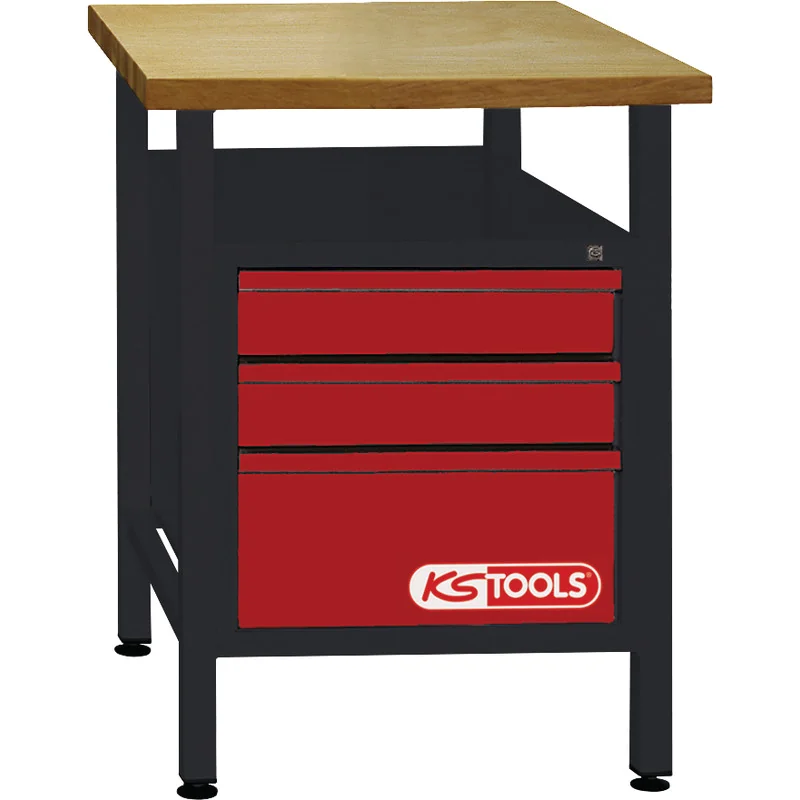 KS Tools - 8650010 - Workbench, 3 Drawers