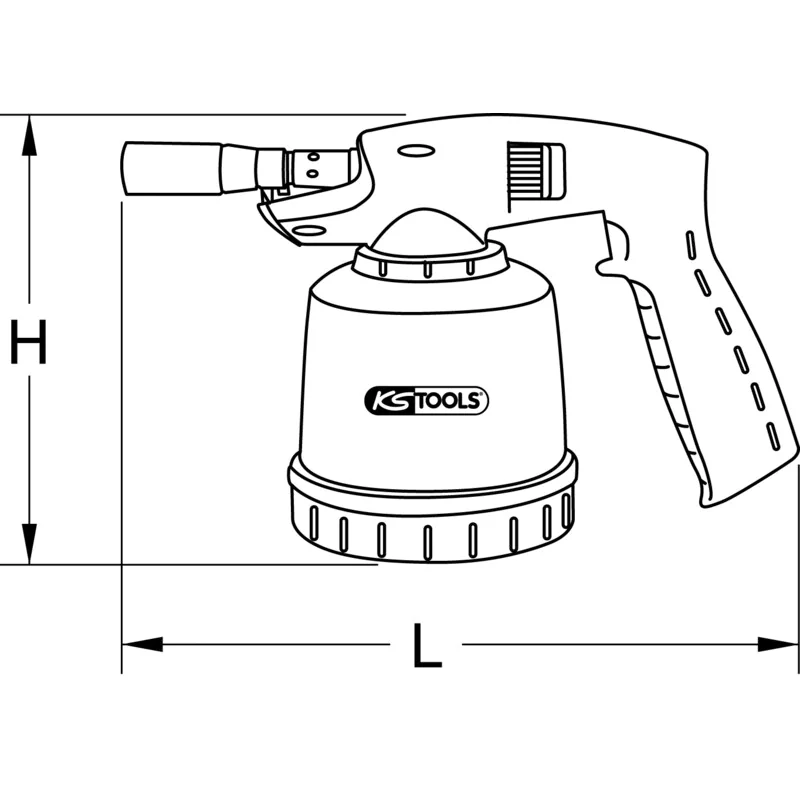 KS Tools - 9035901 - Universal Cartridge Soldering Tool, Plas