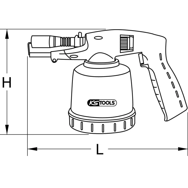 KS Tools - 9035902 - Cartridge Soldering Tool, Piezo Ignition
