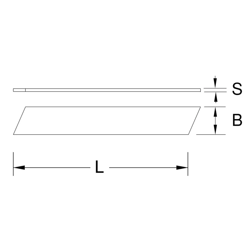 KS Tools - 9072168 - Snap-Off Blades 0.4x9x80 mm, Dispenser With 10 Pcs.