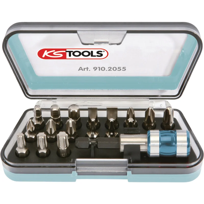 KS Tools - 9102055 - 1/4 Inch INOX+ Bit Set, 18pcs
