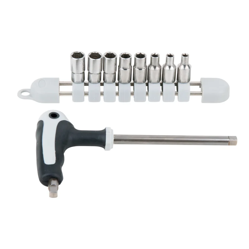 KS Tools - 9102450 - STAINLESS Socket Set 1/4 Inch 9-Pcs.
