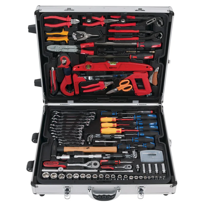 KS Tools - 9110735 - SUPERLOCK Uni Tool Set 135 Pcs., 1/4 Inch+1/2 Inch