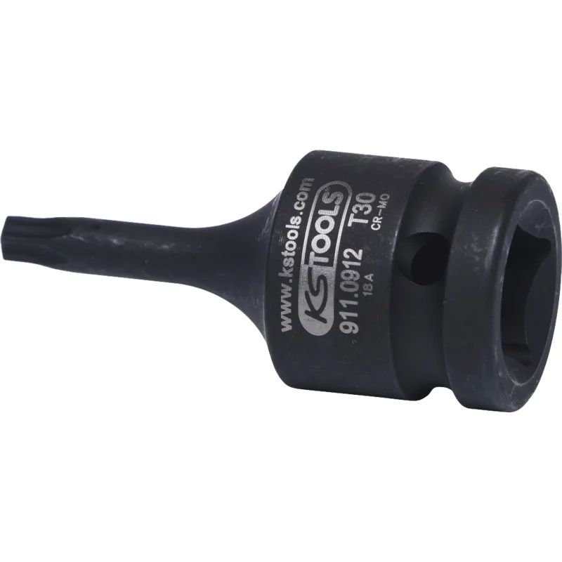 KS Tools - 9110912 - 1/2 Inch Impact Bit Socket For TX, T 30