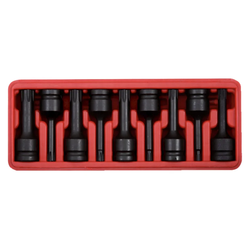 KS Tools - 9110934 - Impact Socket Set RIBE Long, 9pcs, 1/2 Inch