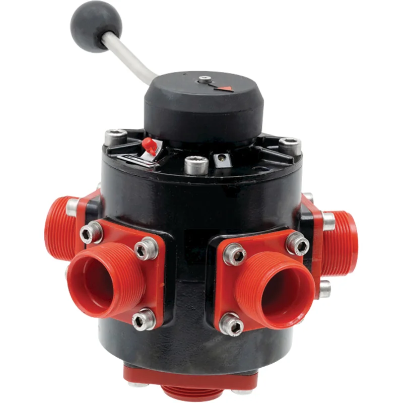 Polmac - VTDC3100 - 6-Way Ball Valve