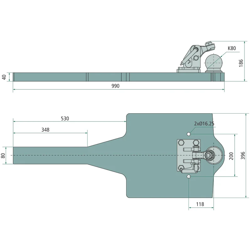 Scharmüller - 009600210A01 - Support Plate