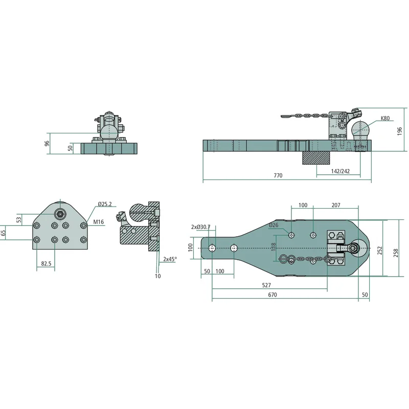 Scharmüller - 009604400A29 - Support Plate