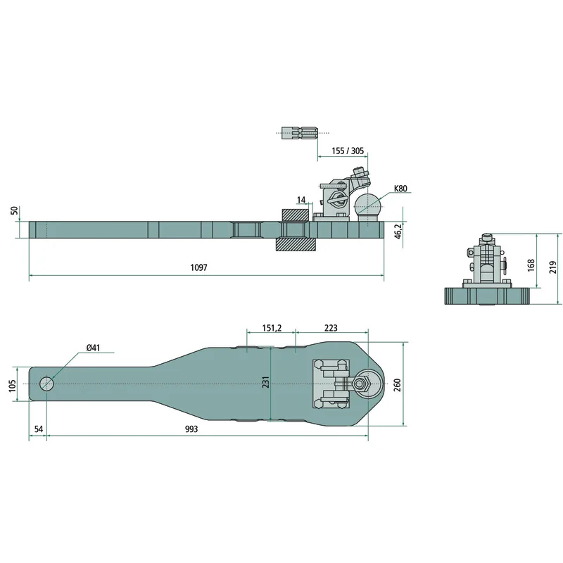 Scharmüller - 009605650A02 - Support Plate K80® JCB Fastrac 4000 / 80