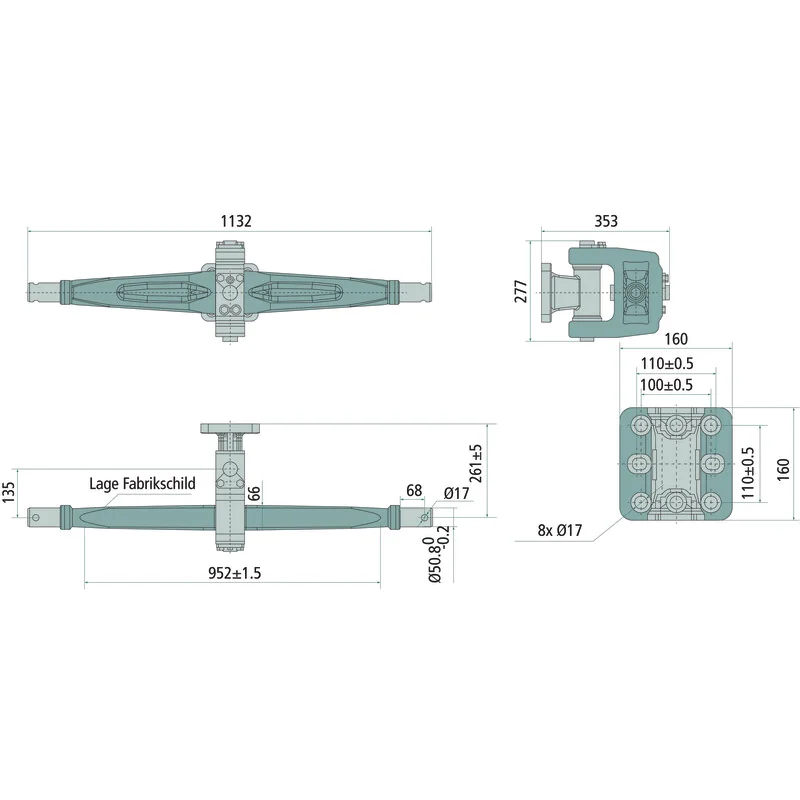Scharmüller - 346520390A02 - Lower Link Hitch